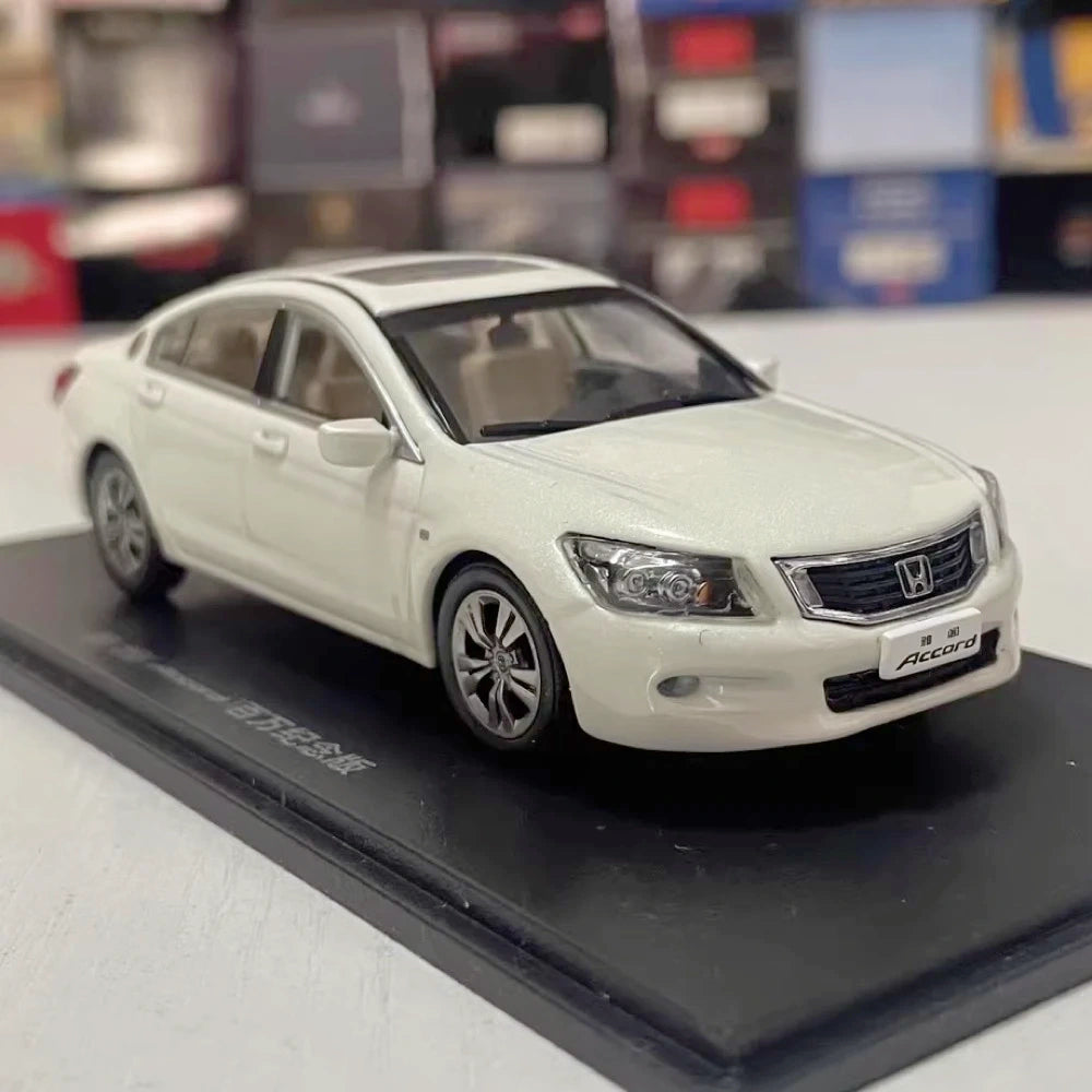 [OEM] 1:43 Honda 2010 Accord bianco modellino di auto Die-Cast