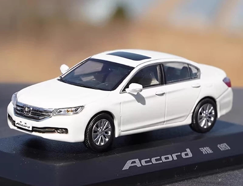 [OEM] 1:43 Honda 2017 Accord White Model Car Die-Cast