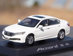 [OEM] 1:43 Honda 2017 Accord White Model Car Die-Cast