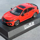 [OEM] 1:43 Honda 2020 Civic punainen pienoismalli Die-Cast