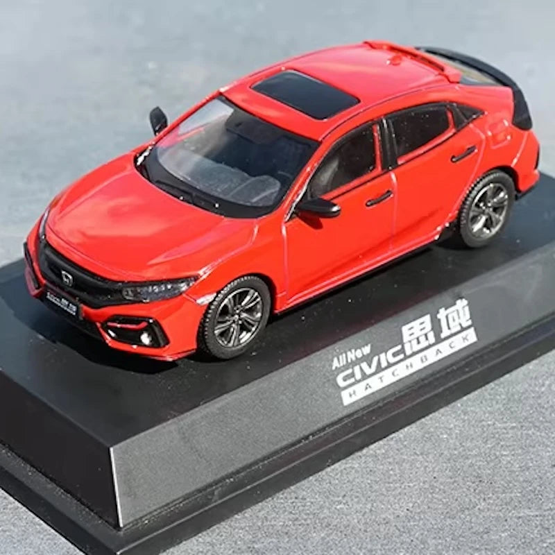 [OEM] 1:43 Honda 2020 Civic rosso modellino di auto Die-Cast