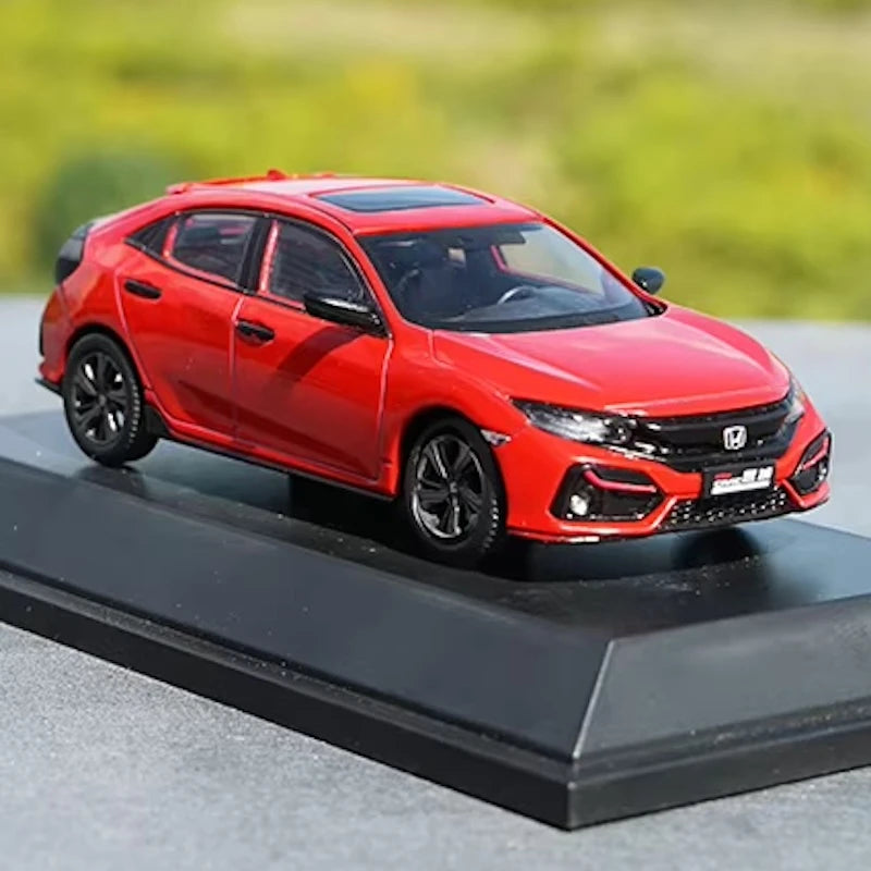 [OEM] 1:43 Honda 2020 Civic punainen pienoismalli Die-Cast