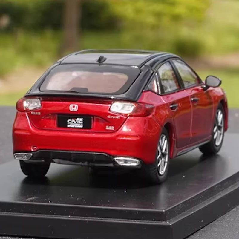 [OEM] 1:43 Honda 2023 Civic punainen pienoismalli Die-Cast