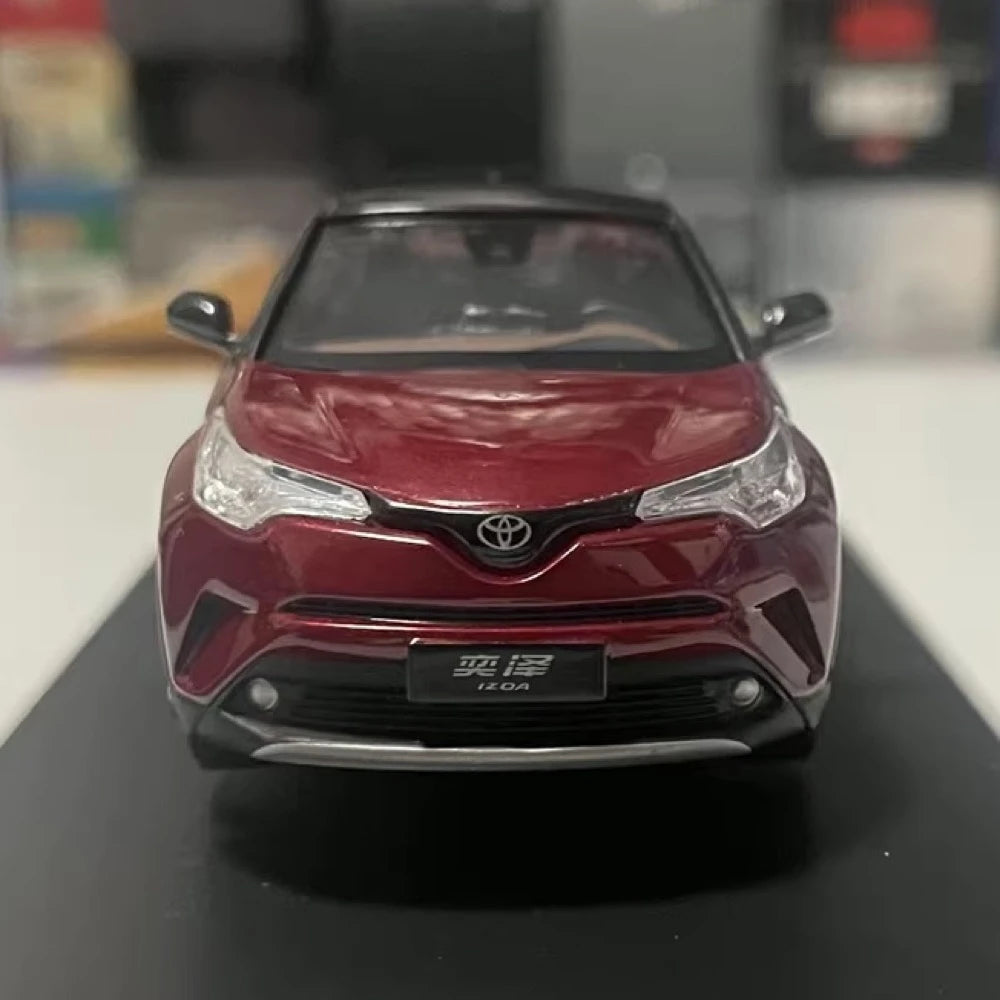 [OEM] 1:43 Toyota 2018 IZOA Red Model Car Die-Cast