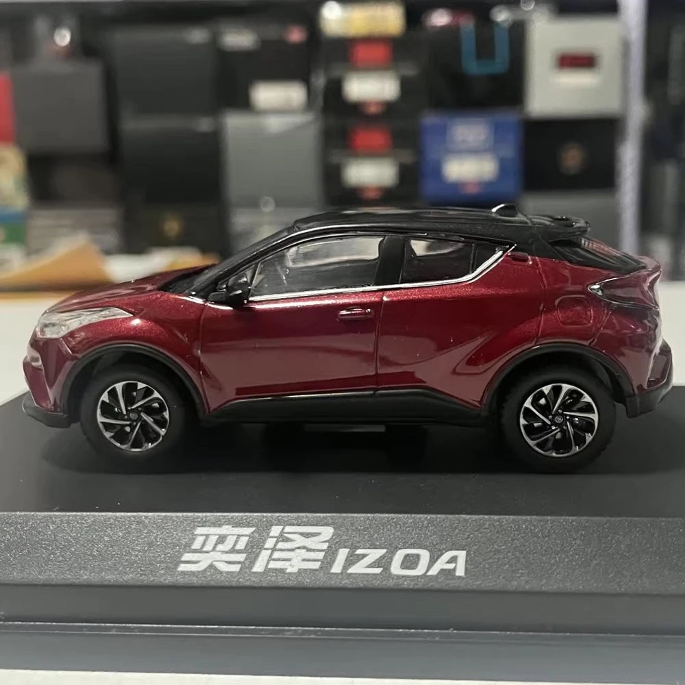 [OEM] 1:43 Toyota 2018 IZOA Red Model Car Die-Cast