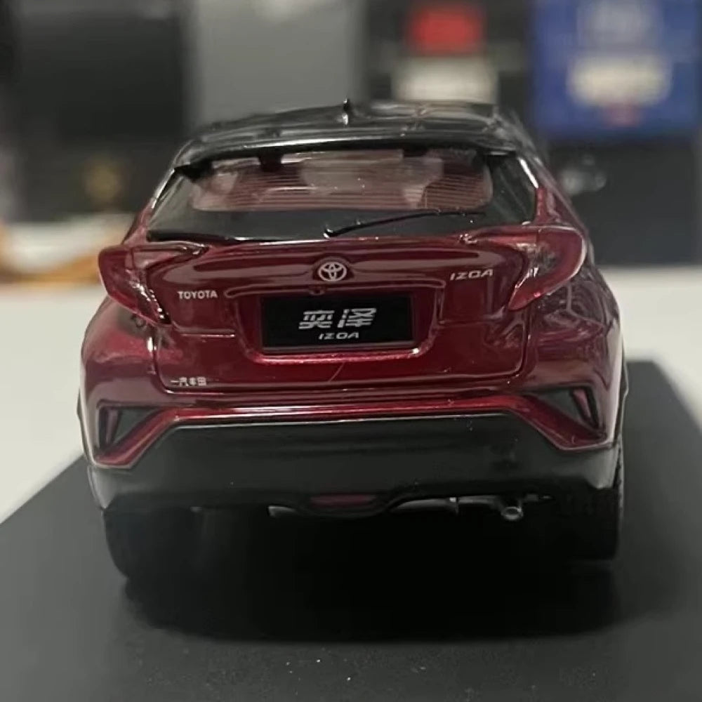 [OEM] 1:43 Toyota 2018 IZOA Red Model Car Die-Cast