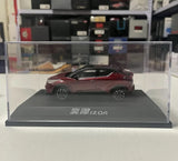 [OEM] 1:43 Toyota 2018 IZOA Red Model Car Die-Cast