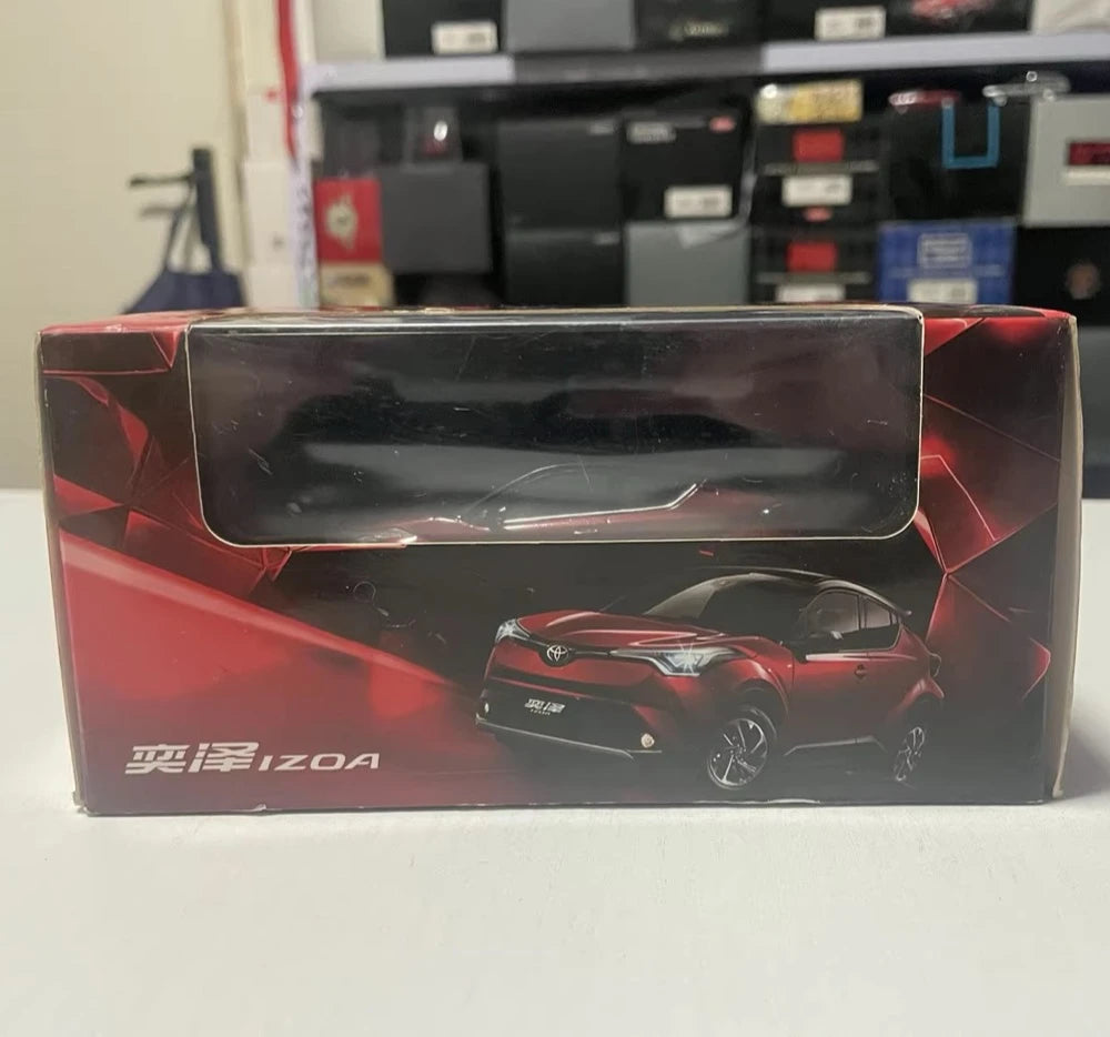 [OEM] 1:43 Toyota 2018 IZOA Red Model Car Die-Cast
