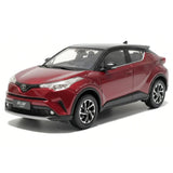 [OEM] 1:43 Toyota 2018 IZOA Red Model Car Die-Cast