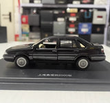 [OEM] 1:43 Volkswagen 1998 Santana 2000 Black Model Car Die-Cast