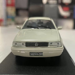 [OEM] 1:43 Volkswagen 1999 Santana 2000 bianco modellino di auto Die-Cast