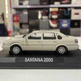 [OEM] 1:43 Volkswagen 1999 Santana 2000 White Model Car Die-Cast