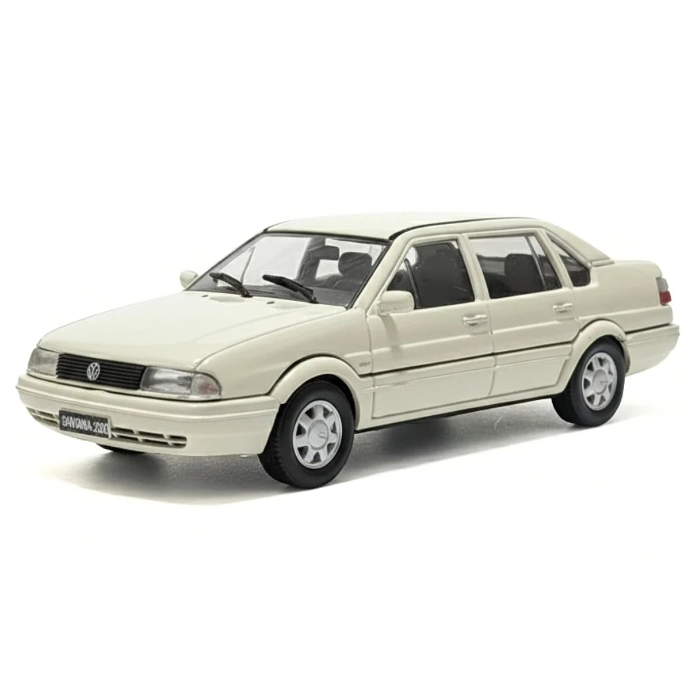 [OEM] 1:43 Volkswagen 1999 Santana 2000 bianco modellino di auto Die-Cast