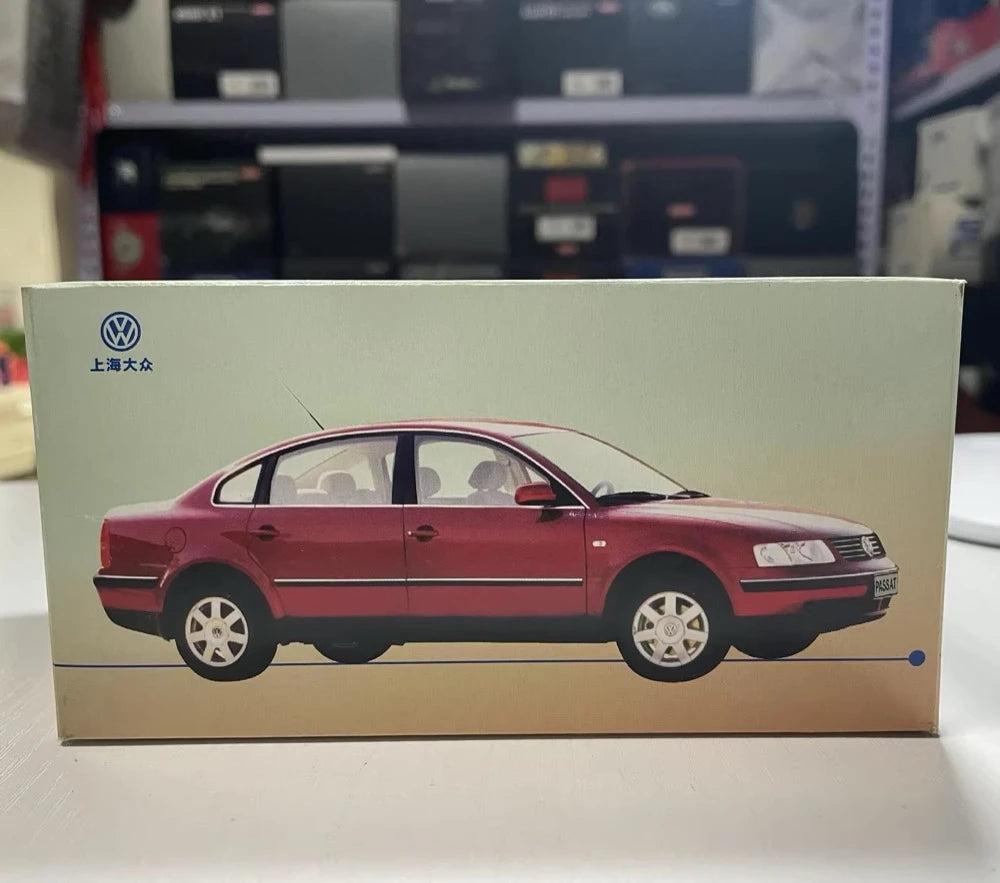 [OEM] 1:43 Volkswagen 2003 Passat B5 blu modellino di auto Die-Cast