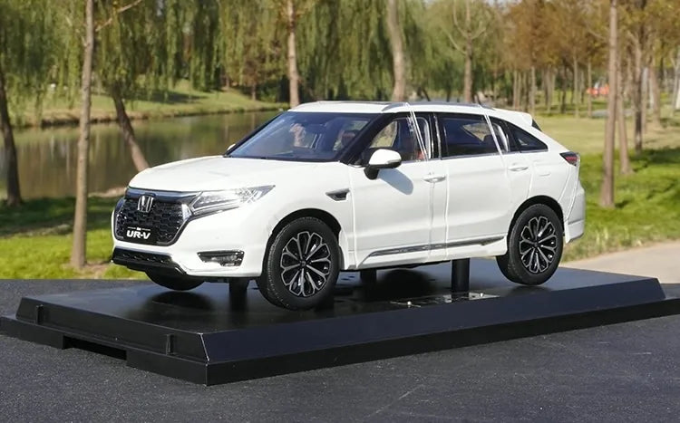 [OEM] 1:18 Honda 2023 UR-V bianco modellino di auto Die-Cast