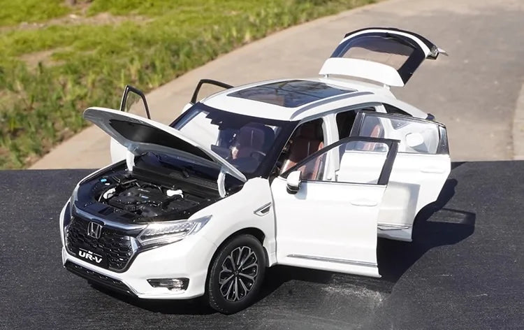 [OEM] 1:18 Honda 2023 UR-V bianco modellino di auto Die-Cast