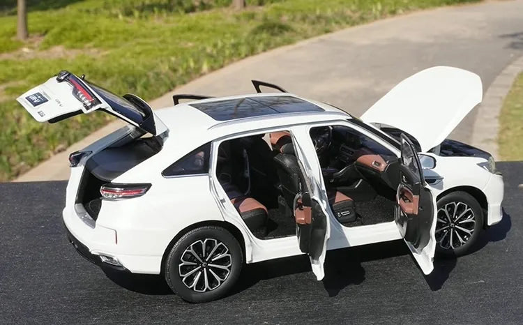 [OEM] 1:18 Honda 2023 UR-V bianco modellino di auto Die-Cast