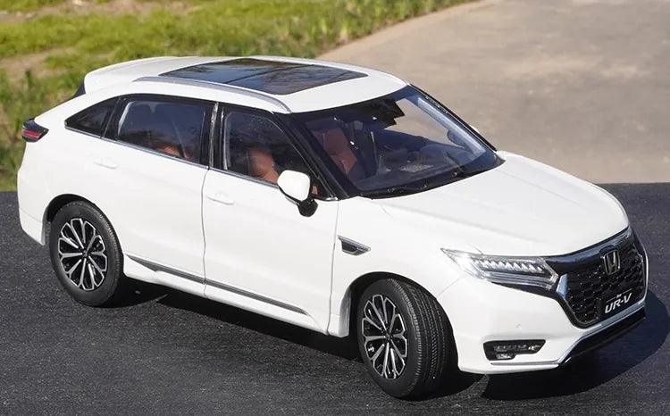 [OEM] 1:18 Honda 2023 UR-V bianco modellino di auto Die-Cast