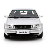 [OTTO] 1:18 Audi 1993 S4 C4 4.2 V8 zilver modelauto Hars