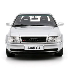 [OTTO] 1:18 Audi 1993 S4 C4 4.2 V8 Silver Model Car Resin