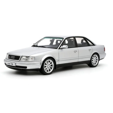 [OTTO] 1:18 Audi 1993 S4 C4 4.2 V8 Silver Model Car Resin