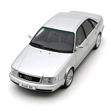 [OTTO] 1:18 Audi 1993 S4 C4 4.2 V8 Silver Model Car Resin