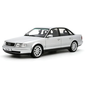 [OTTO] 1:18 Audi 1993 S4 C4 4.2 V8 zilver modelauto Hars