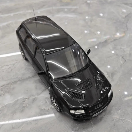 [OTTO] 1:18 Audi 2004 RS6 C5 Avant Clubsport Black Model Car Resin