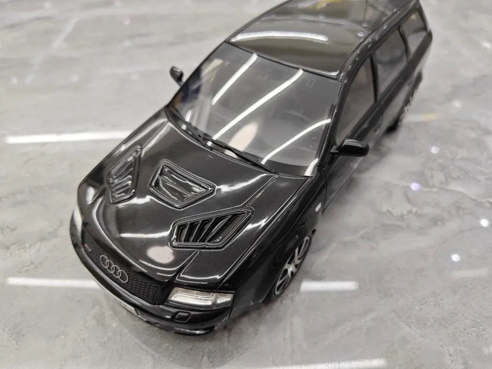 [OTTO] 1:18 Audi 2004 RS6 C5 Avant Clubsport Black Model Car Resin