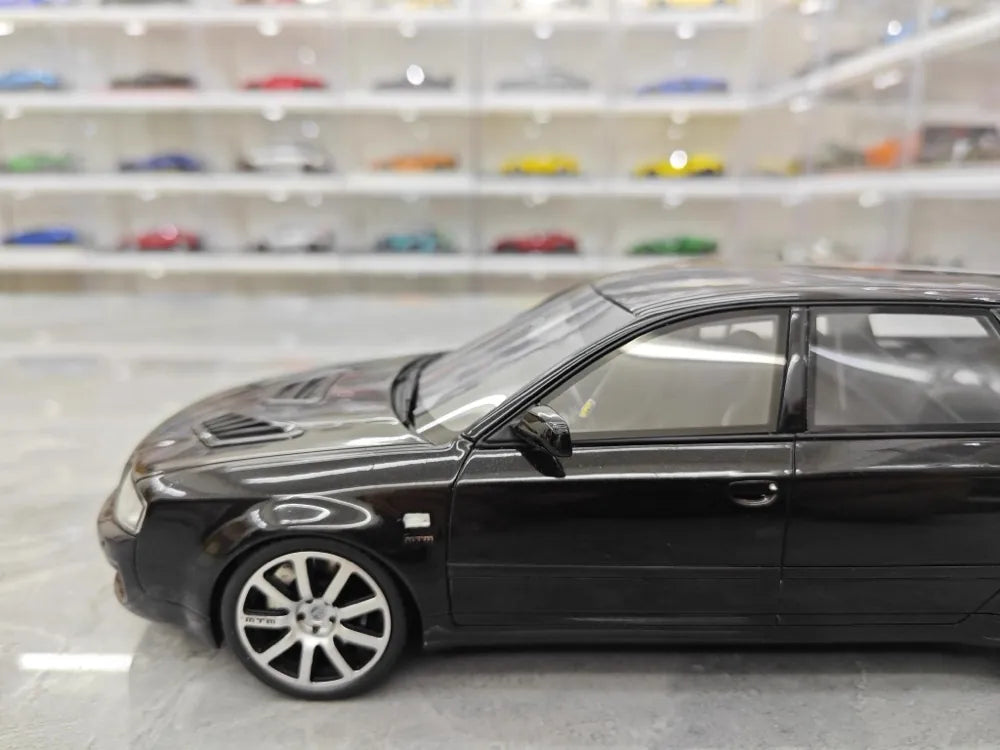 [OTTO] 1:18 Audi 2004 RS6 C5 Avant Clubsport Black Model Car Resin