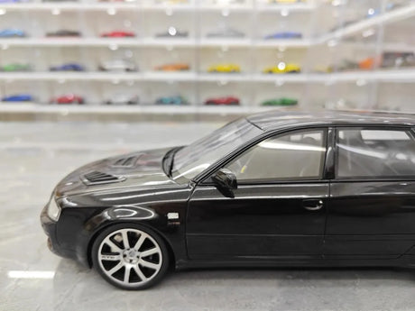 [OTTO] 1:18 Audi 2004 RS6 C5 Avant Clubsport Black Model Car Resin