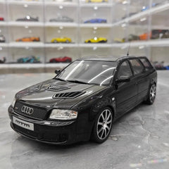 [OTTO] 1:18 Audi 2004 RS6 C5 Avant Clubsport Black Model Car Resin