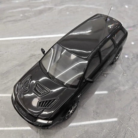 [OTTO] 1:18 Audi 2004 RS6 C5 Avant Clubsport Black Model Car Resin
