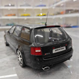 [OTTO] 1:18 Audi 2004 RS6 C5 Avant Clubsport Black Model Car Resin