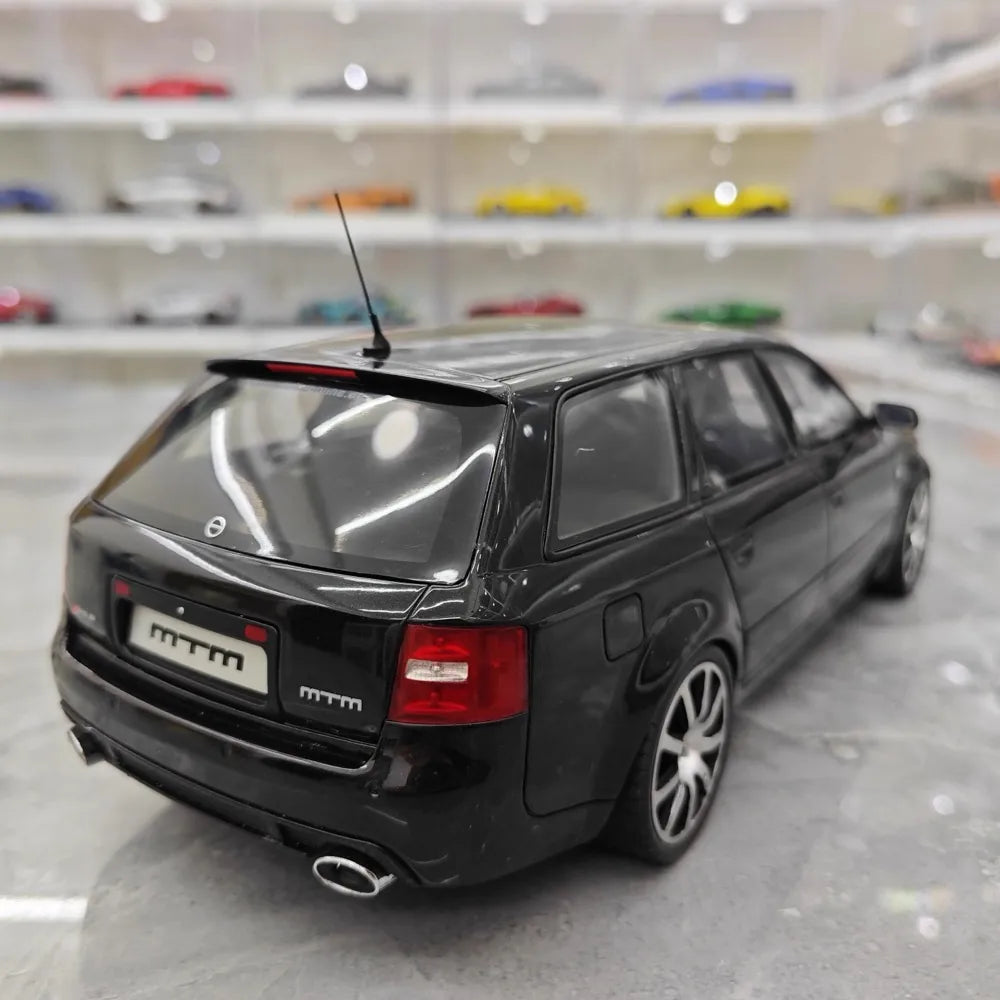 [OTTO] 1:18 Audi 2004 RS6 C5 Avant Clubsport Black Model Car Resin