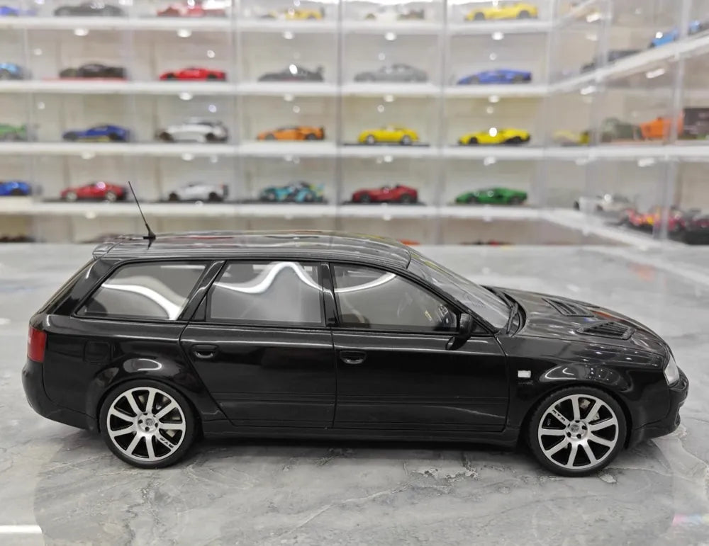 [OTTO] 1:18 Audi 2004 RS6 C5 Avant Clubsport Black Model Car Resin