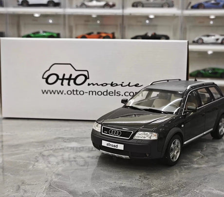 [OTTO] 1:18 Audi 2006 A6 C6 Allroad Black Model Car Resin