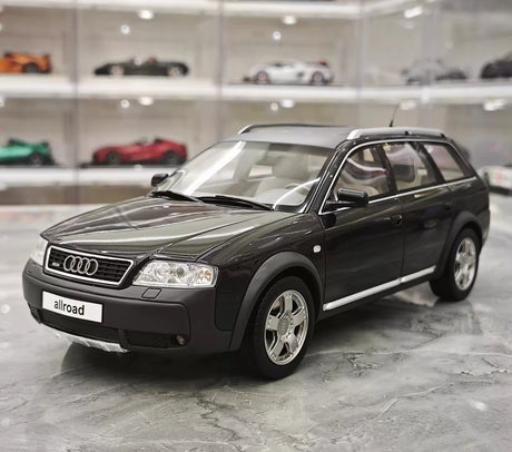 [OTTO] 1:18 Audi 2006 A6 C6 Allroad Black Model Car Resin