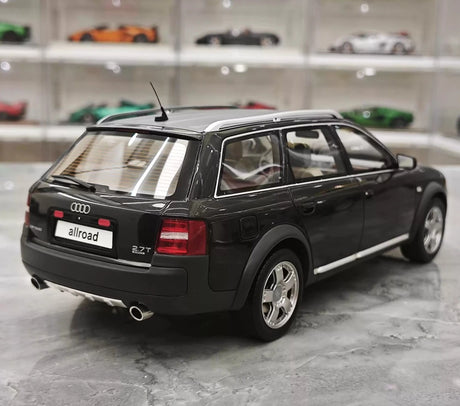 [OTTO] 1:18 Audi 2006 A6 C6 Allroad Black Model Car Resin