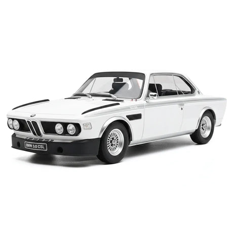 [OTTO] 1:18 BMW 1972 E9 3.0 CSL White Model Car Resin