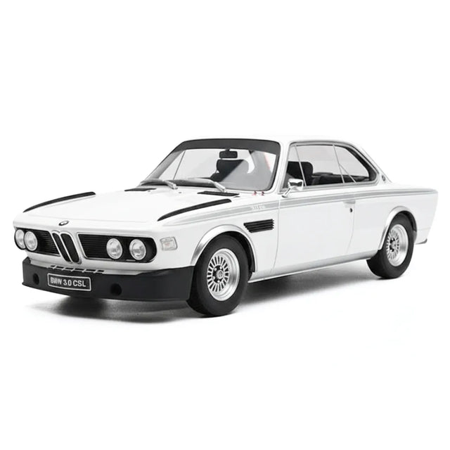 [OTTO] 1:18 BMW 1972 E9 3.0 CSL White Model Car Resin