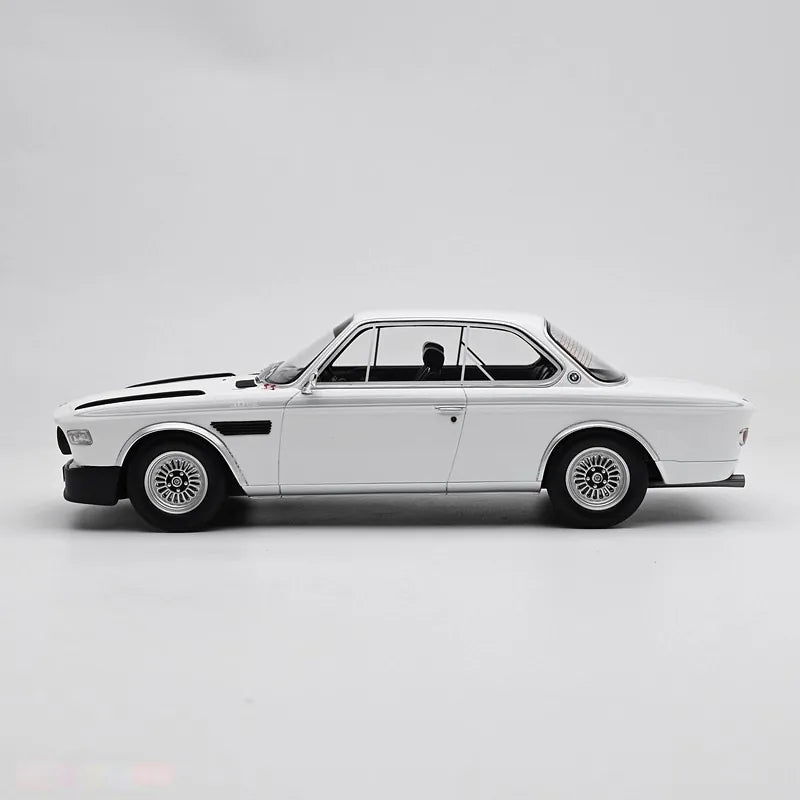 [OTTO] 1:18 BMW 1972 E9 3.0 CSL White Model Car Resin