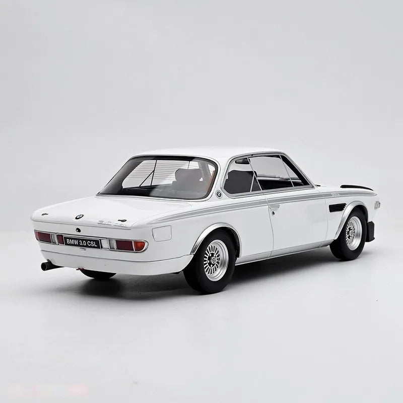 [OTTO] 1:18 BMW 1972 E9 3.0 CSL White Model Car Resin