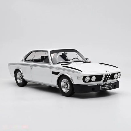 [OTTO] 1:18 BMW 1972 E9 3.0 CSL White Model Car Resin