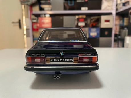 [OTTO] 1:18 BMW 1982 Alpina E24 B7S Turbo Blue Model Car Resin