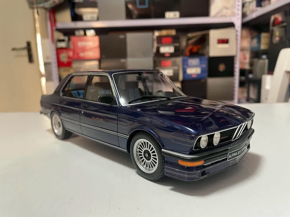 [OTTO] 1:18 BMW 1982 Alpina E24 B7S Turbo bleu voiture miniature Resin