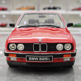 [OTTO] 1:18 BMW 1986 E30 325i Convertible rouge voiture miniature Resin