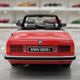 [OTTO] 1:18 BMW 1986 E30 325i Convertible rouge voiture miniature Resin