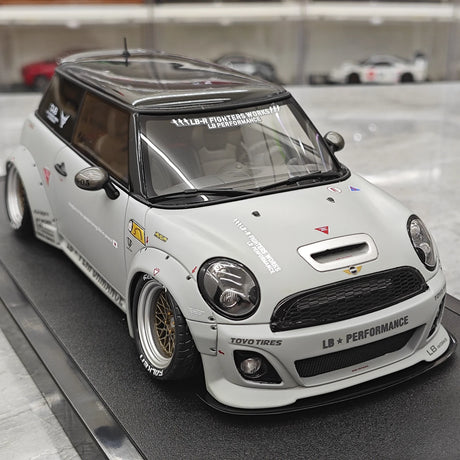 OTTO BMW Mini 2015 Cooper R56 LB-Works LB Nation Matte Grey 1:18 – 수집용 레진 모델 레진
