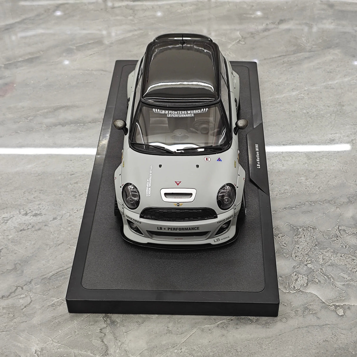OTTO BMW Mini 2015 Cooper R56 LB-Works LB Nation Matte Grey 1:18 – 수집용 레진 모델 레진